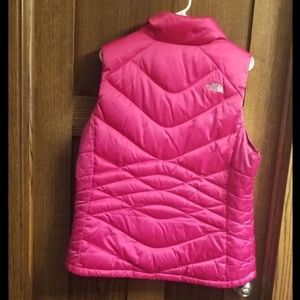 The north face xl hot pink vest